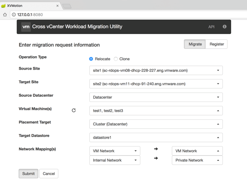 Cross-vCenter-Workload-Migration-Utility